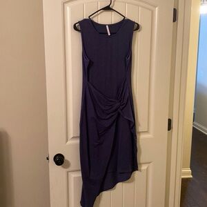 Navy boutique body con dress
